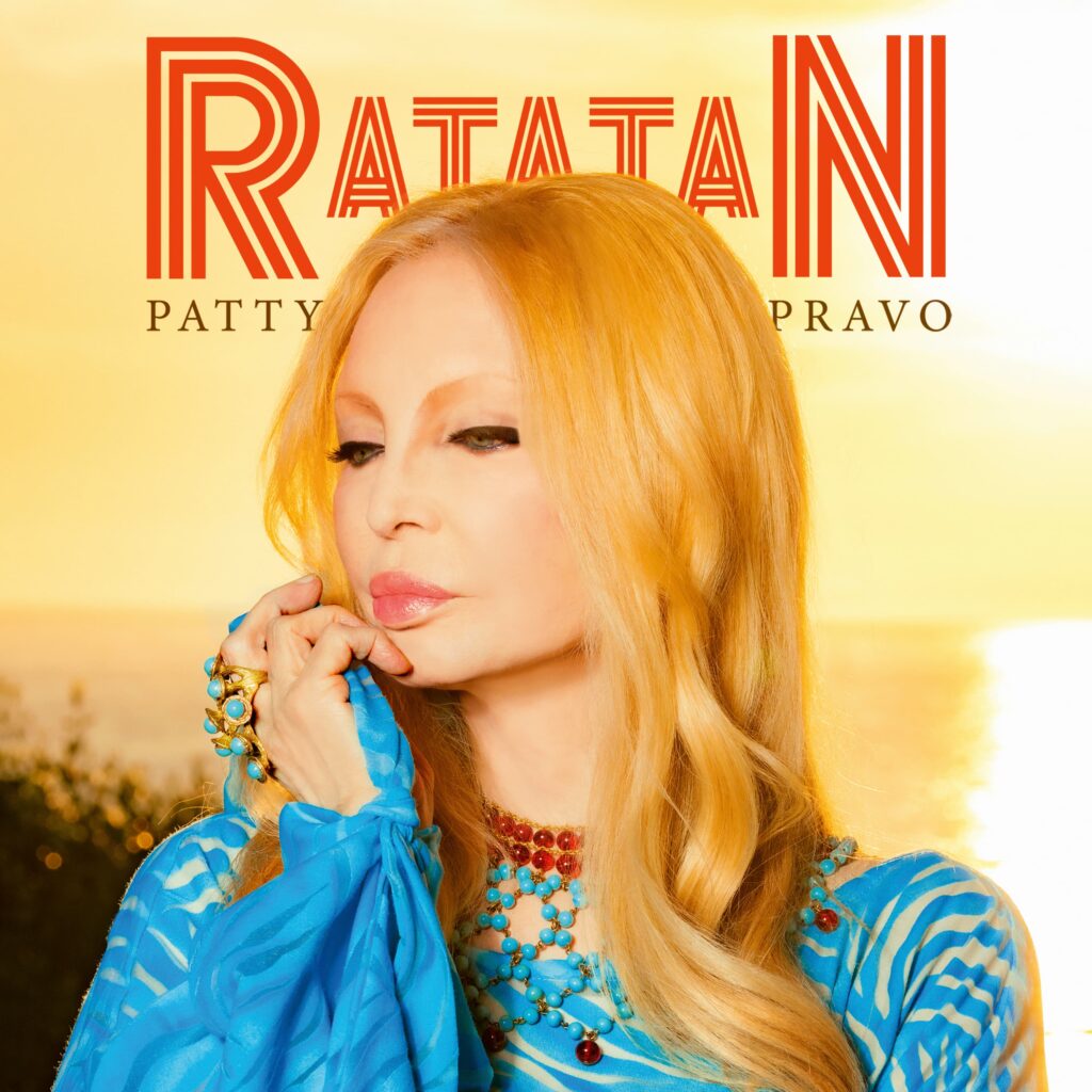 patty pravo in primo piano nella copertina del nuovo singolo