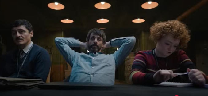dept. q - un frame del trailer con i tre protagonisti in primo piano