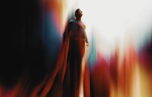 superman stilizzato nella foto