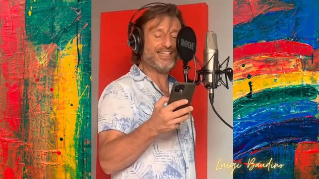 luigi baudino in primo piano