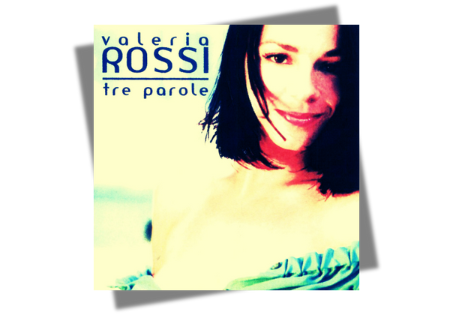 valeria rossi - la copertina del singolo tre parole