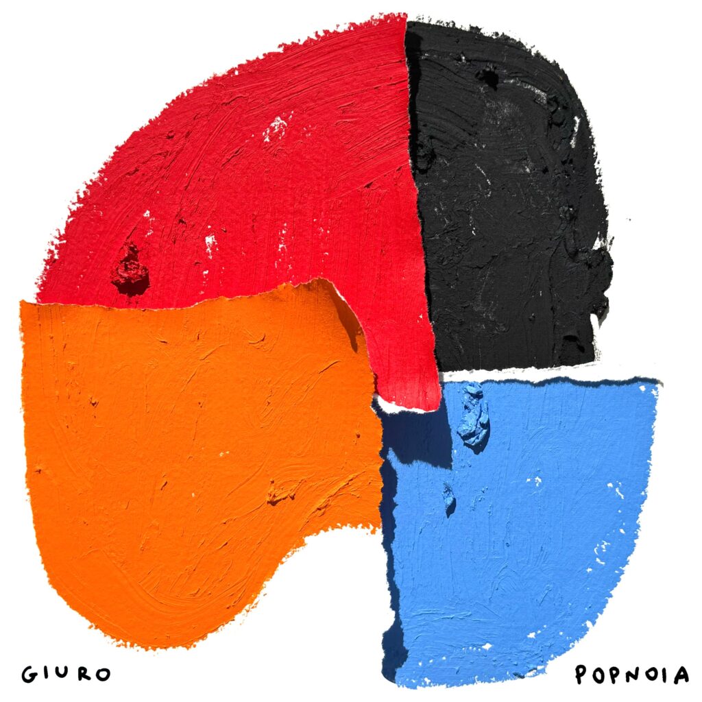 popnoia - la copertina del nuovo ep dei giuro