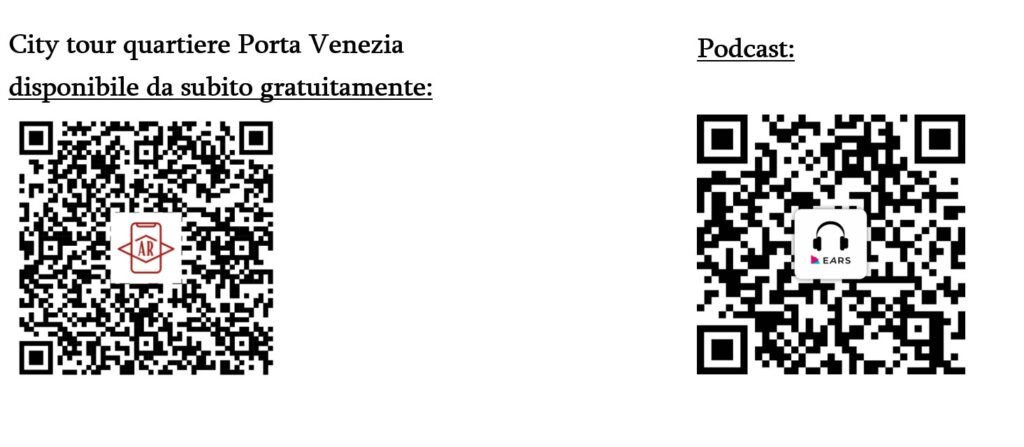 la milano dell'800 - qr code per prenotare la visita guidata