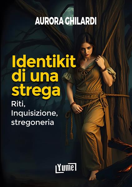 Streghe - una donna con lunghi capelli rossicci sulla copertina del libro