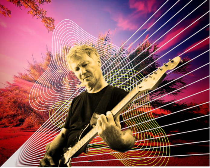 Michael Rother il pioniere dell'elettronica in tour in Italia - Zetatielle Magazine michael rother in primo piano, intento a suonare una chitarra elettrica