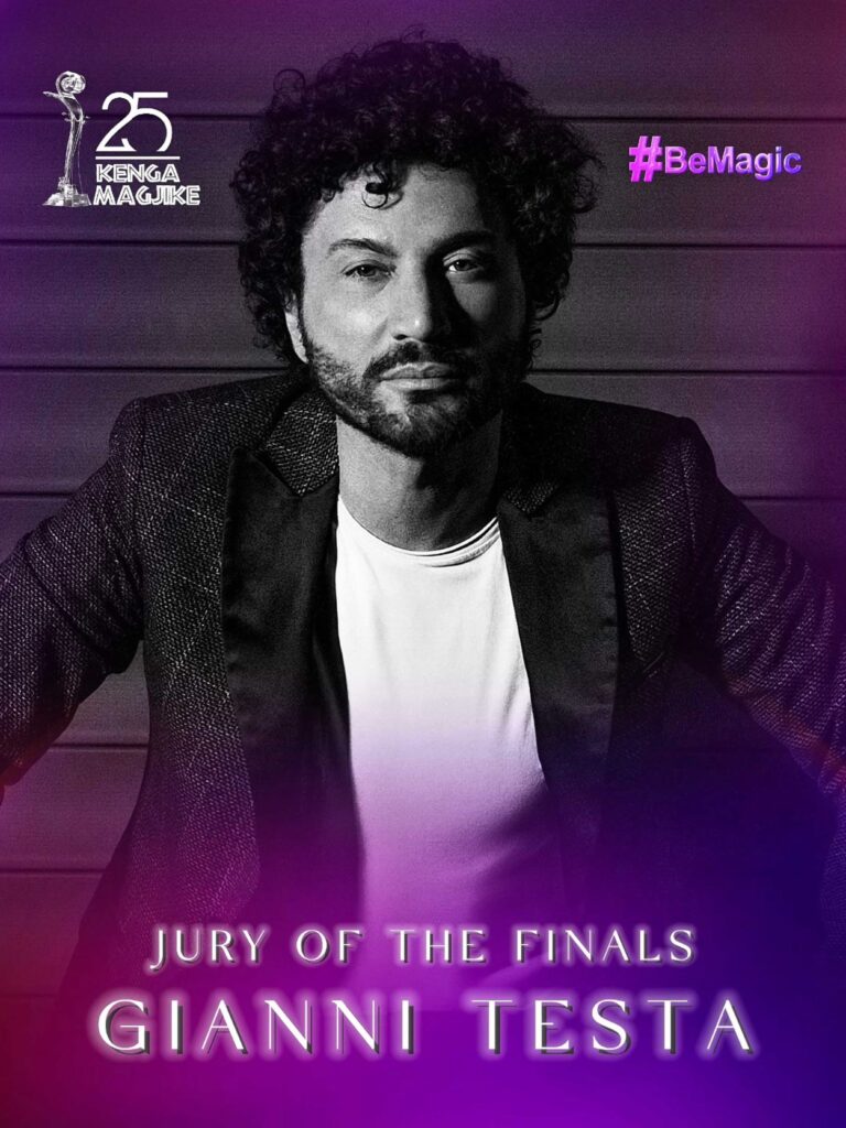 gianni testa nella locandina del Kenga Magjike festival