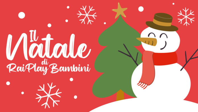 RaiPlay Bambini Natale - La locandina ufficiale del programma