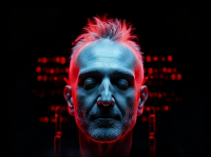 Corrado Rustici Il Musicista Transmoderno, il nuovo podcast - Zetatielle Magazine corrado rustici - il musicista trasmoderno - la locandina ufficiale con il volto del chitarrista in primo piano