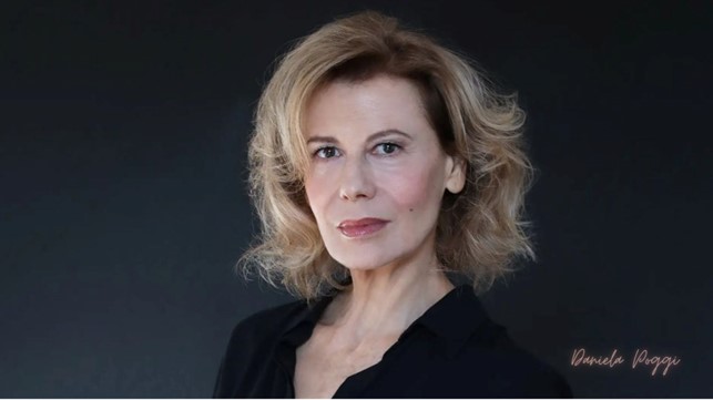 daniela poggi - oreste valente - nella foto daniela poggi