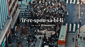‘Irresponsabili’, da Emergency e Ogilvy campagna per chi si fa sentire contro la guerra