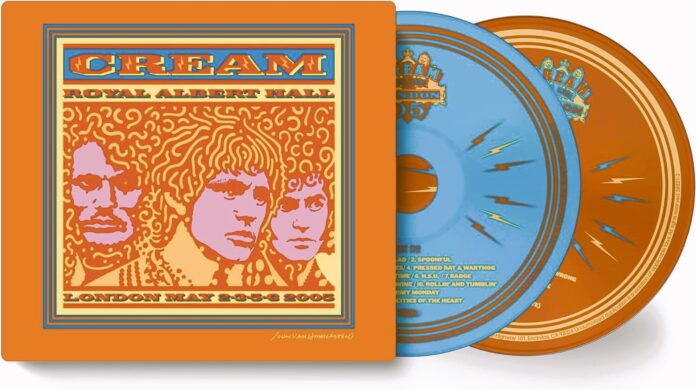 Cream Royal Albert Hall London May 2-3-5-6 2005 live - Zetatielle Magazine cream - la copertina del doppio cd royal albert hall 2025