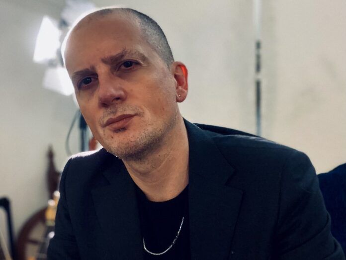 marco del bene aka MKDB in primo piano