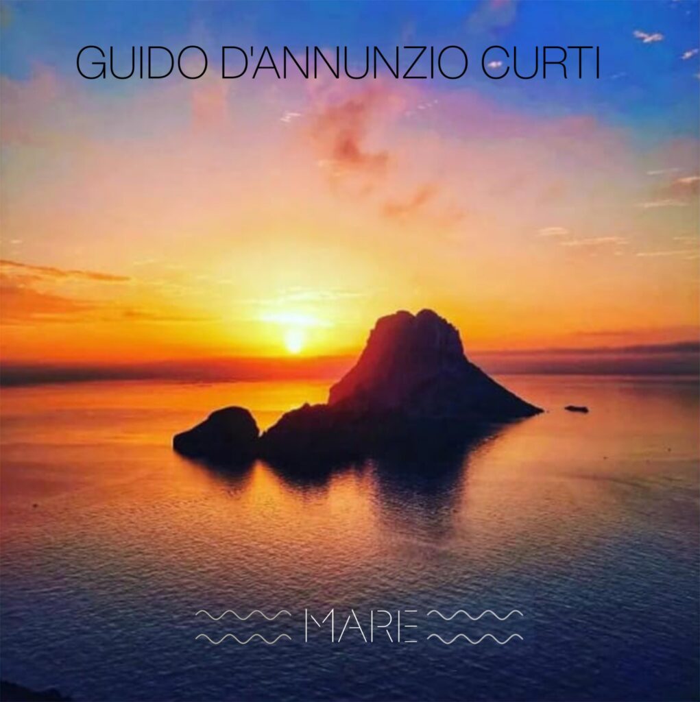 ELements, la copedrtina dell'album con il mare al tramonto e in mezzo uno scoglio