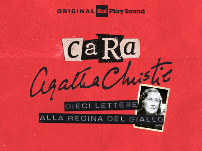 cara agatha chriestie - la locandina ufficiale del podcast raiplay sound