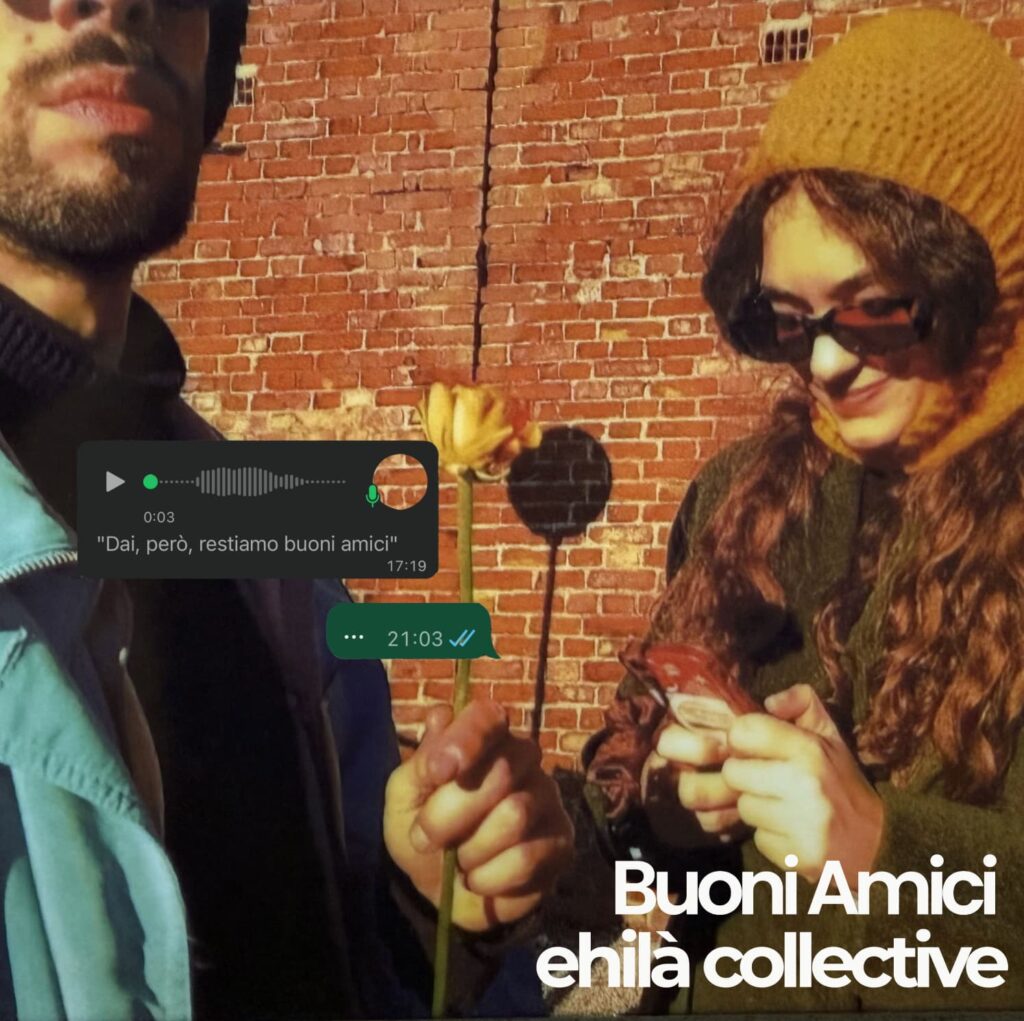 buoni amici - la copertina del nuovo singolo degli Ehila Collective