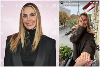 Ilary Blasi si sposa, l’annuncio di matrimonio con fidanzato Muller (e l’anello)