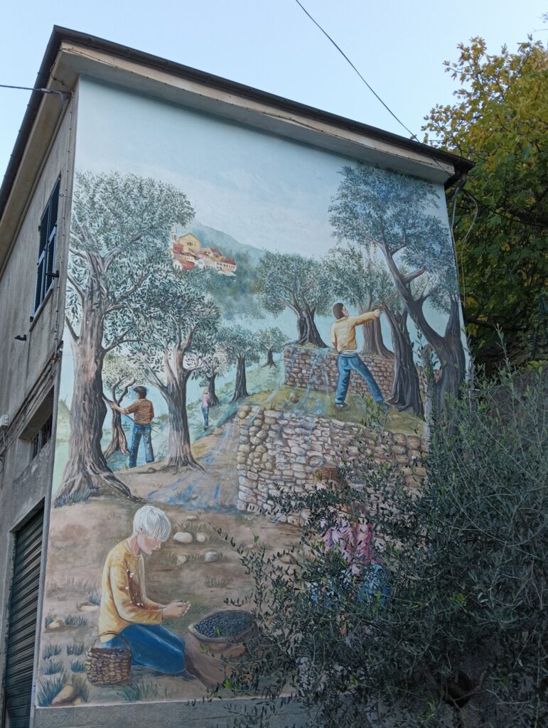 Valloria porta dipinta