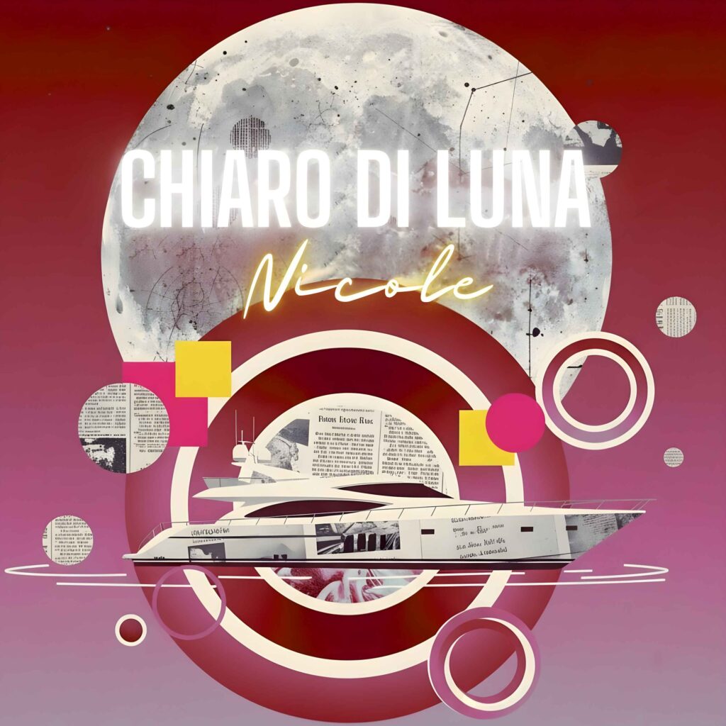 nicole - la copertina del nuovo singolo chiaro di luna