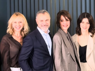 Imma Tataranni Matera - foto di gruppo dei quattro attori