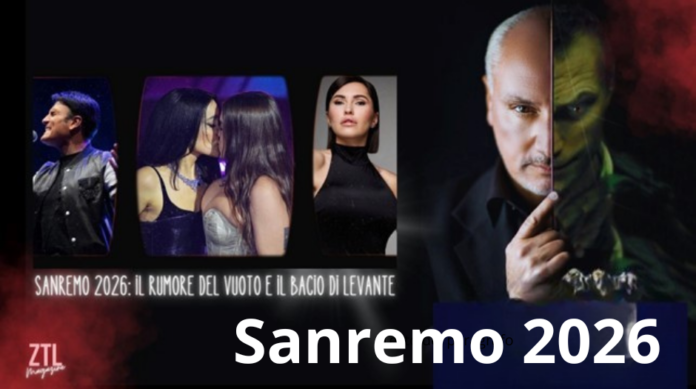 sanremo - levante - Un collage di immagini dell'aultomo festival di sanremo