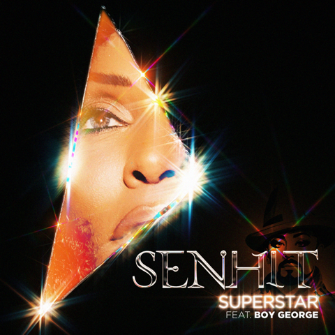 senhit - la copertina del singolo superstar
