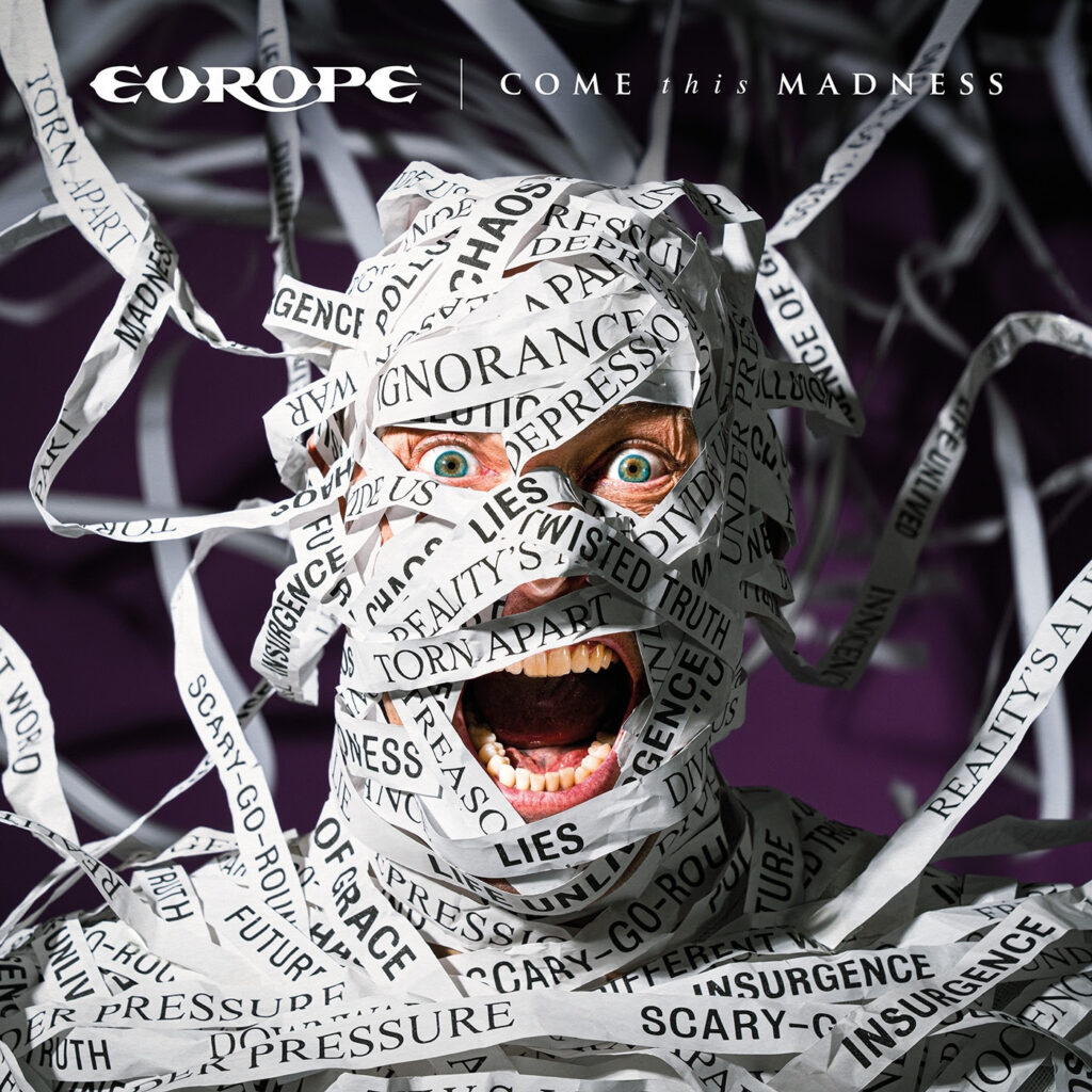 europe - la copertina del nuoovo album, da cui è tratto il singolo one on one