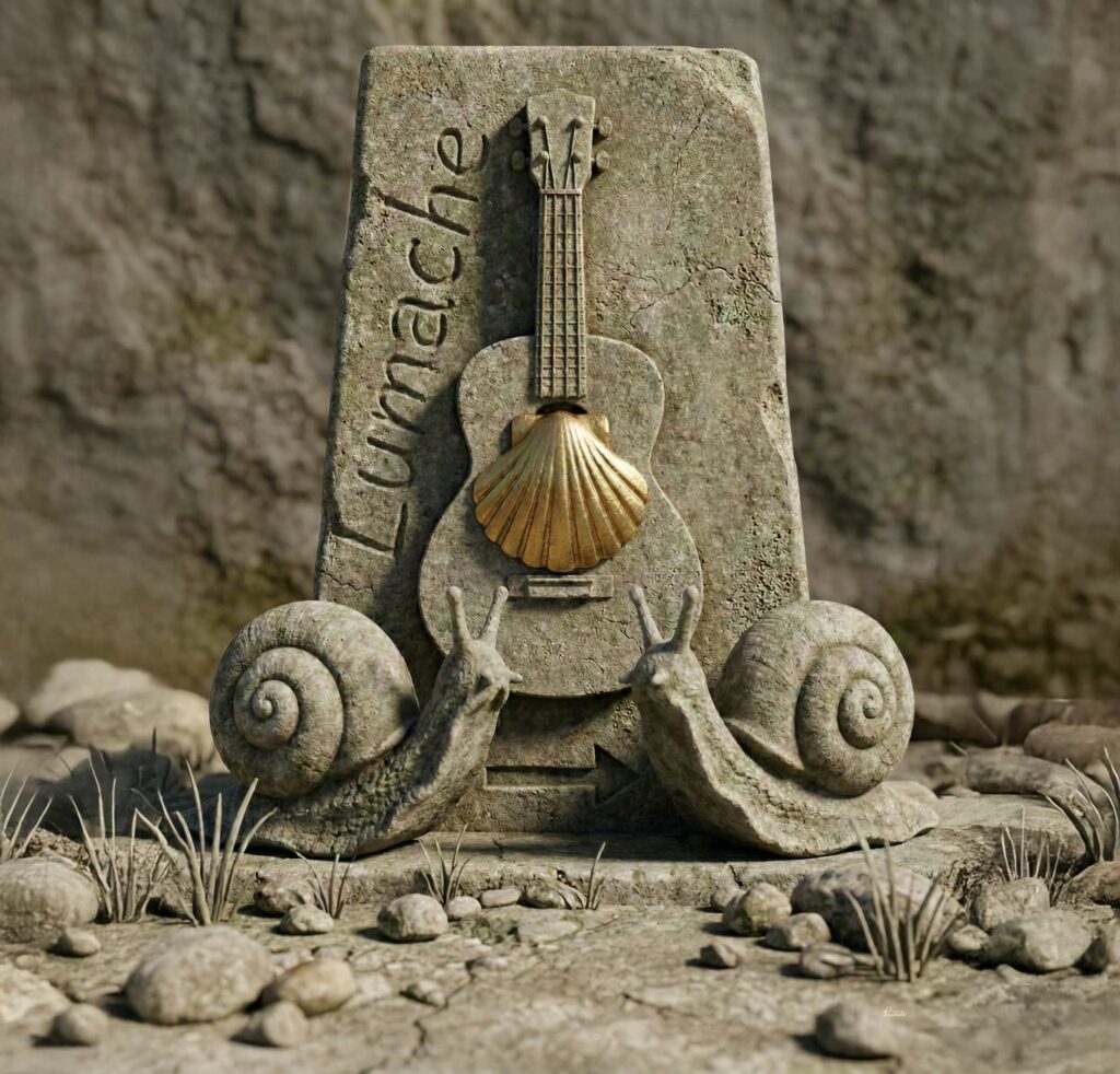 lumache - bonje in yurt - la copertina del singolo