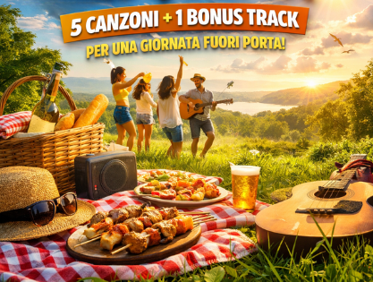 Pasquetta 2026 la playlist ideale per picnic, grigliate e relax - Zetatielle Magazine pasquetta 2026 - playlist - nella foto un gruppo di persone all'aperto intente a festeggiare con un picnic
