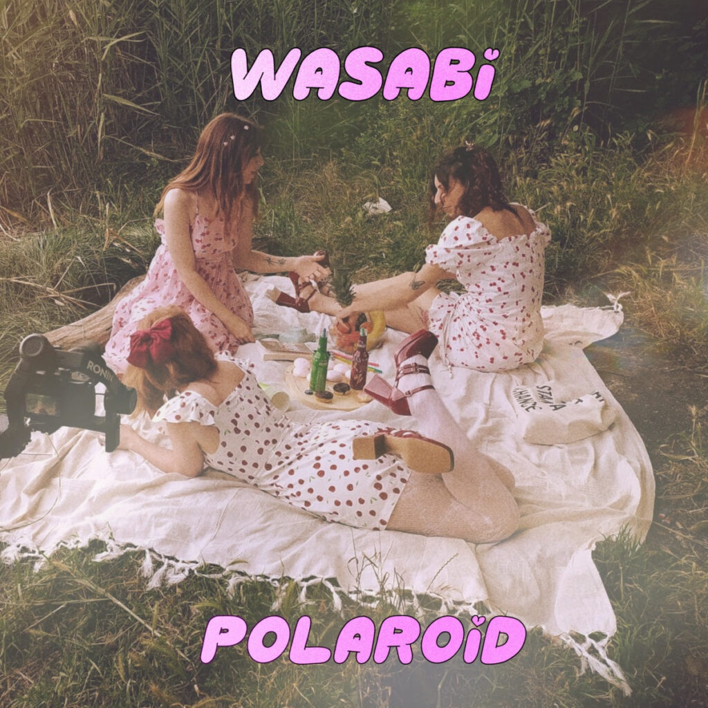 polaroid - la copertina del nuovo singolo delle wasabi