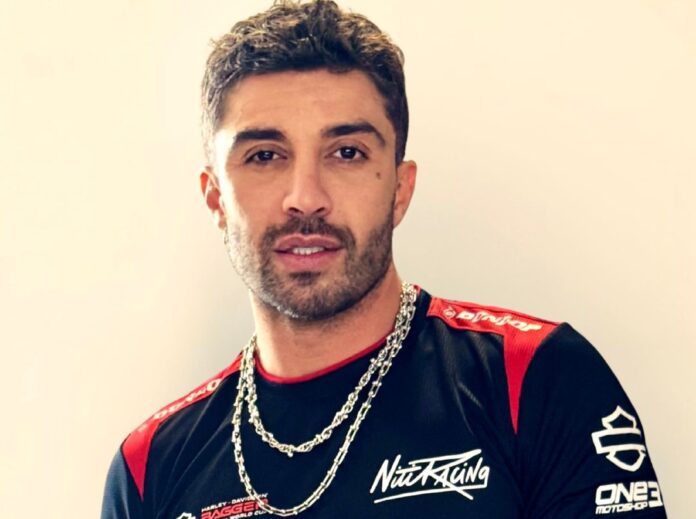 bagger world cup - andrea iannone in primo piano