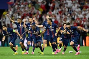 Il Psg vince la Champions League, Arsenal battuto ai rigori in finale