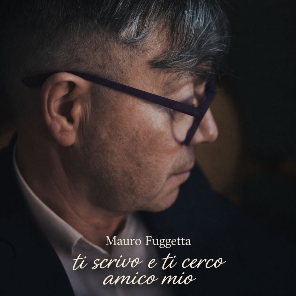 mauro fuggetta in primo piano nella copertina del nuovo singolo