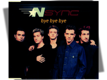 nsync - la copertina del singolo bye bye bye