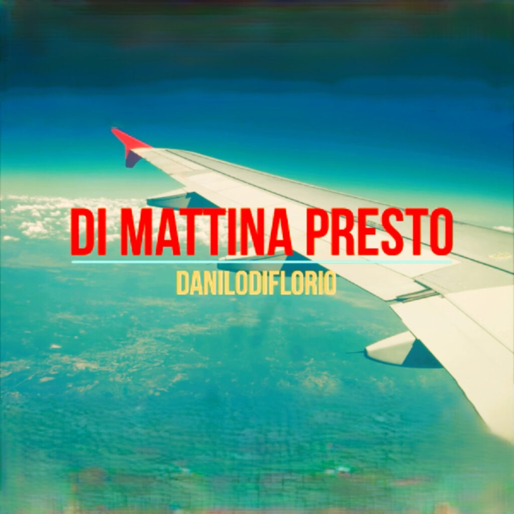 danilo di florio - la copertina del nuovo singolo che raffigura l'ala di un aereo