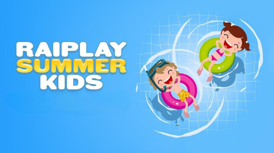 raiplay summer kids - luglio - la locandina ufficiale