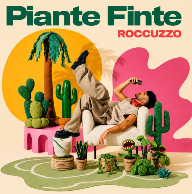 roccuzzo - la copertina del nuovo singolo piante finte