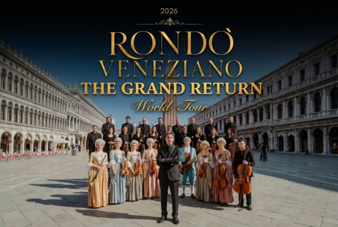 rondò veneziano - la locandina ufficiale del tour
