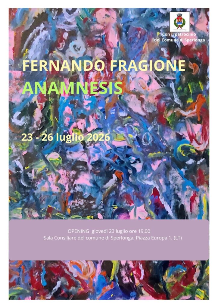 Ferdinando Fragione . locandina mostra