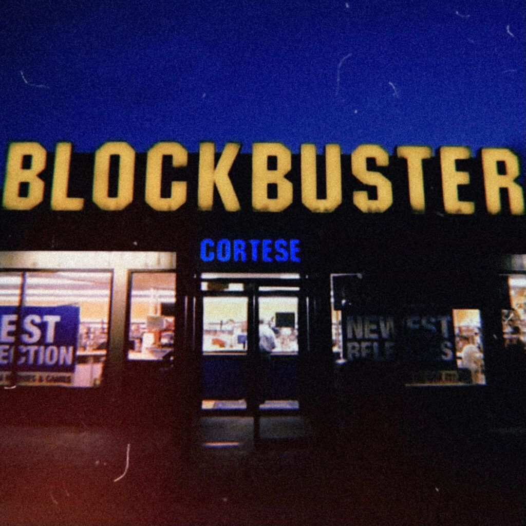 blockbuster - la copertina del nuovo singolo di cortese