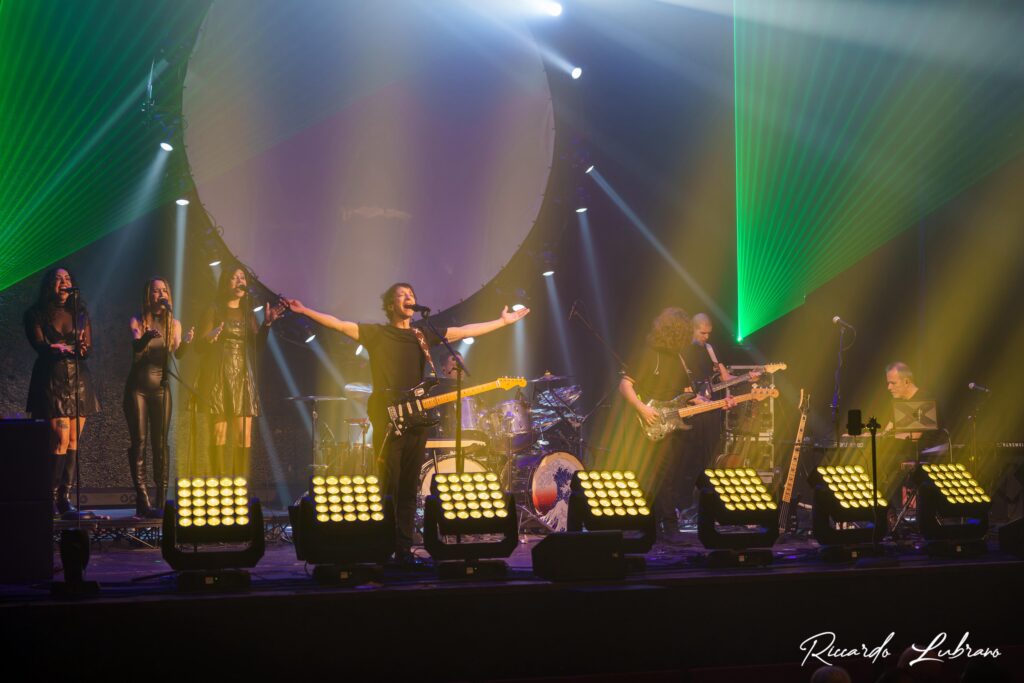 piink floyd immersion - la band in azione sul palco