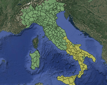 Allerta meteo gialla per temporali martedì 18 agosto: la mappa delle 7 regioni a rischio maltempo