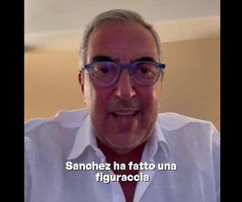 Gasparri: “Crisi migratoria e Sanchez se ne va in vacanza, gli suggeriamo noi la playlist”