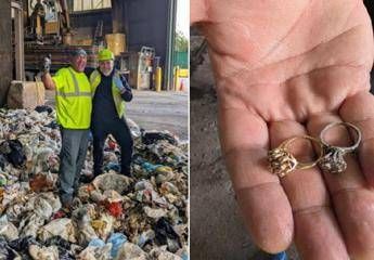 “Ho buttato due anelli tra i rifiuti”, li ritrova nella discarica: ‘miracolo’ a New York