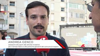Trapani, l’ass. Genco all’inaugurazione dell’area di sport Illumina: “Da zona trascurata a spazio aggregativo per famiglie’